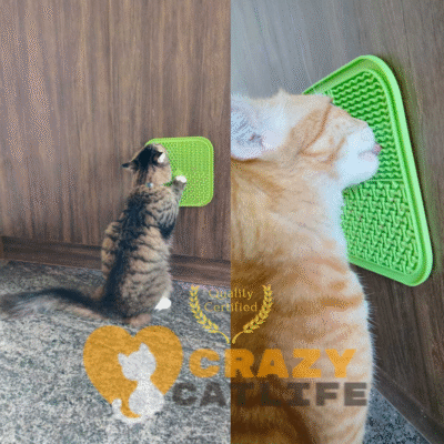 Cat & Dog Slow Feeder Licking Mat – Food-Grade Silicone, Suction Cup Design, Stress Relief & Improved Digestion