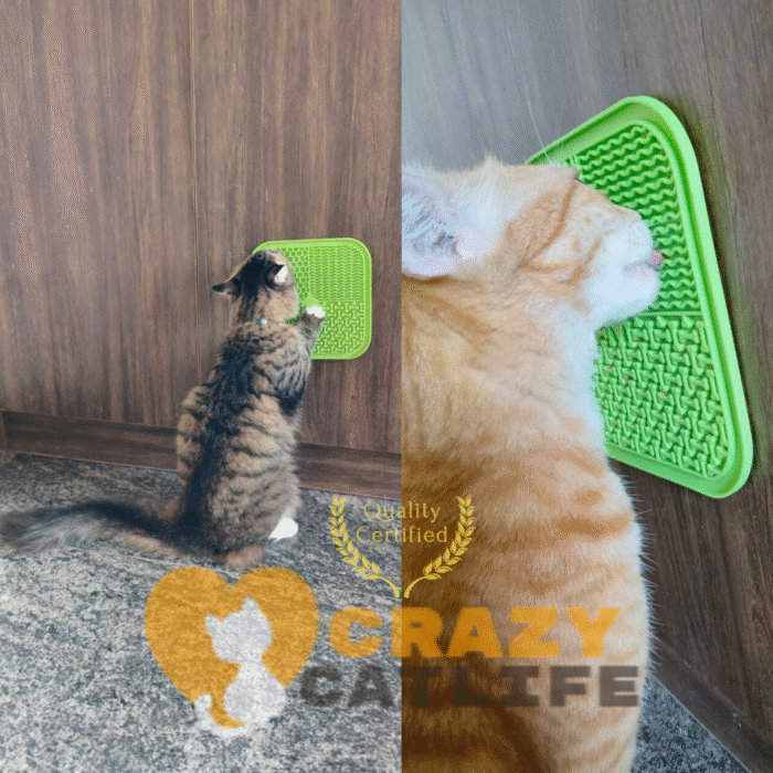 cat licking mat Cat & Dog Slow Feeder Licking Mat – Food-Grade Silicone, Suction Cup Design, Stress Relief & Improved Digestion